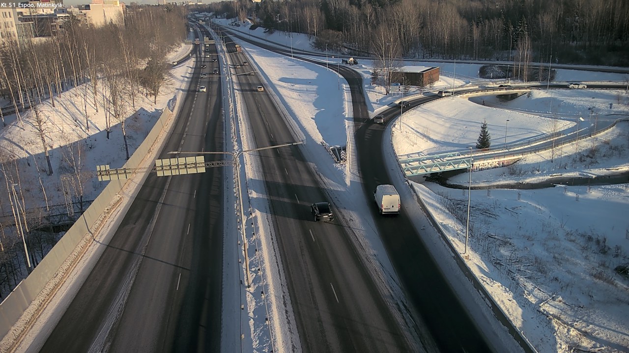 Weather Camera Image Road 51 Espoo, Matinkylä, Espoo, Uusimaa