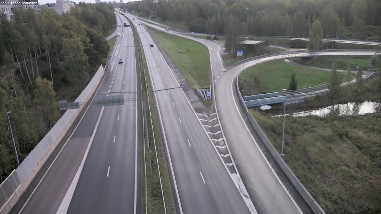 Weather Camera Image Road 51 Espoo, Matinkylä, Espoo, Uusimaa