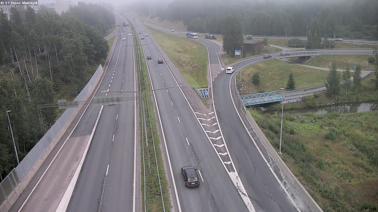 Weather Camera Image Road 51 Espoo, Matinkylä, Espoo, Uusimaa