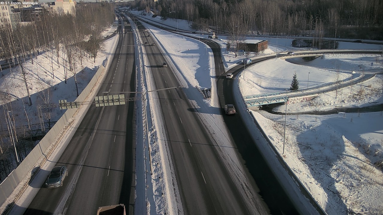 Weather Camera Image Road 51 Espoo, Matinkylä, Espoo, Uusimaa