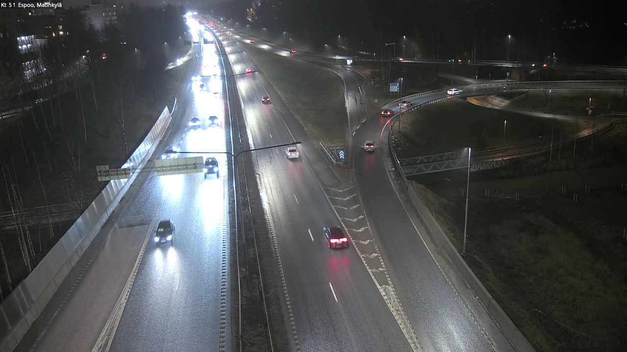 Weather Camera Image Väg 51 Esbo, Mattby, Espoo, Uusimaa