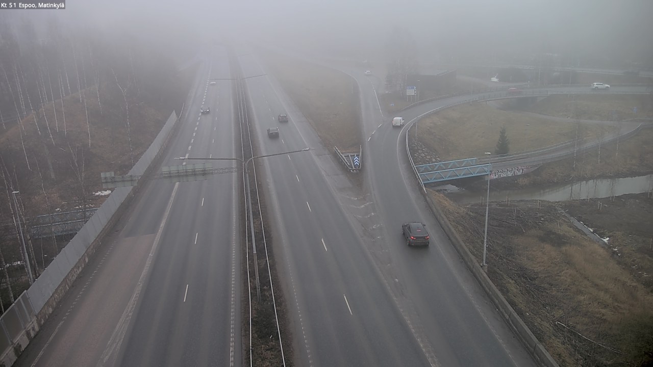Weather Camera Image Road 51 Espoo, Matinkylä, Espoo, Uusimaa