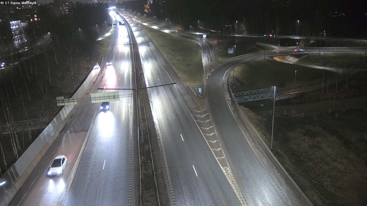 Weather Camera Image Väg 51 Esbo, Mattby, Espoo, Uusimaa