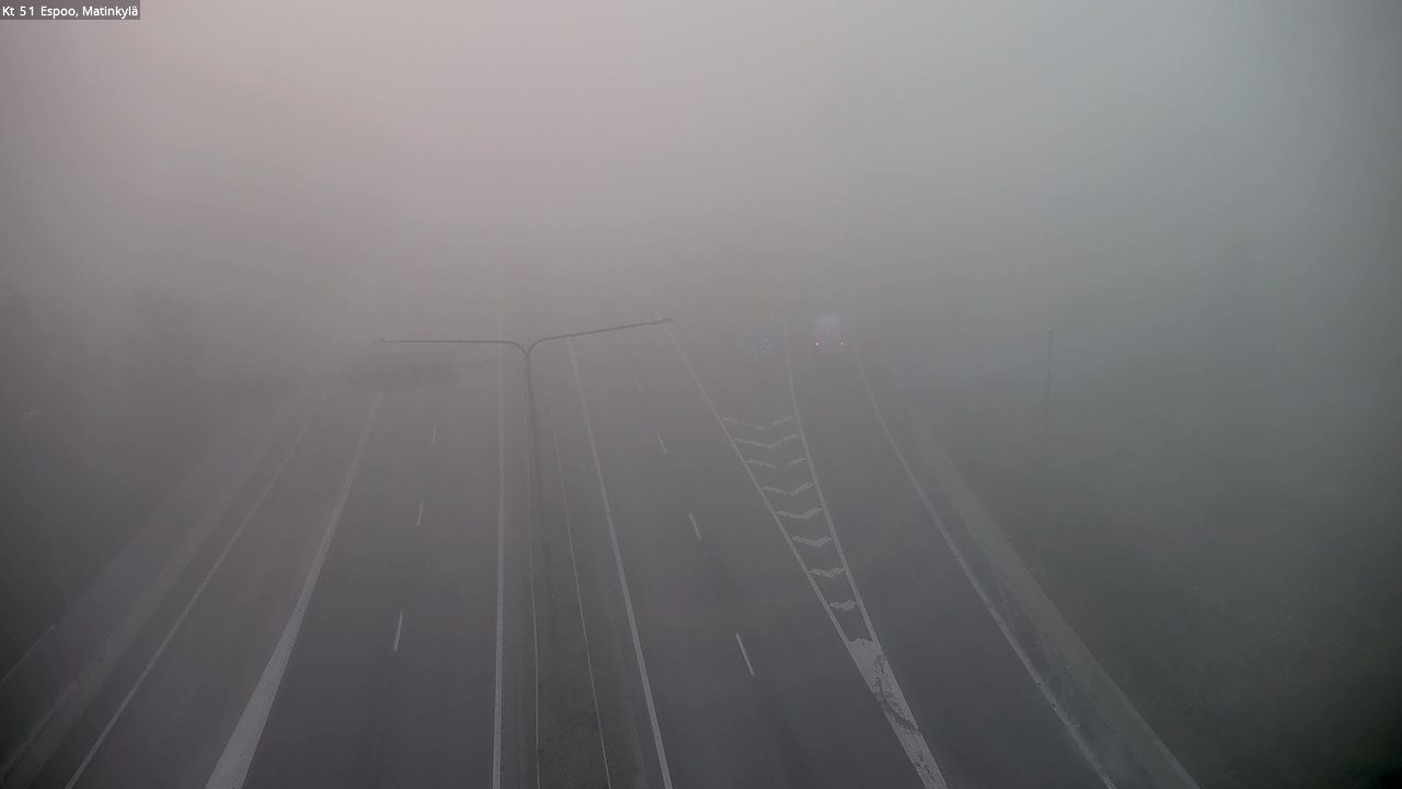 Weather Camera Image Väg 51 Esbo, Mattby, Espoo, Uusimaa
