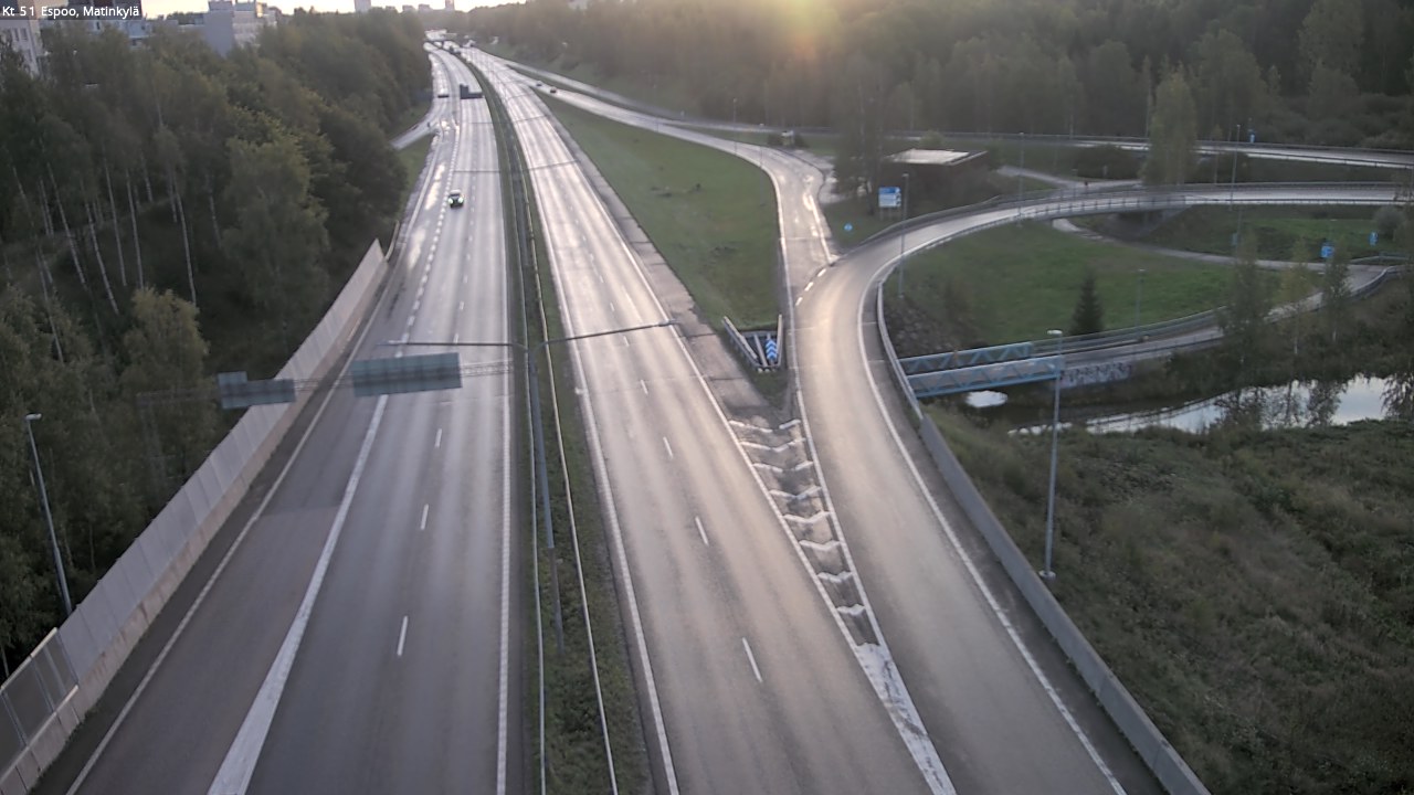 Weather Camera Image Road 51 Espoo, Matinkylä, Espoo, Uusimaa