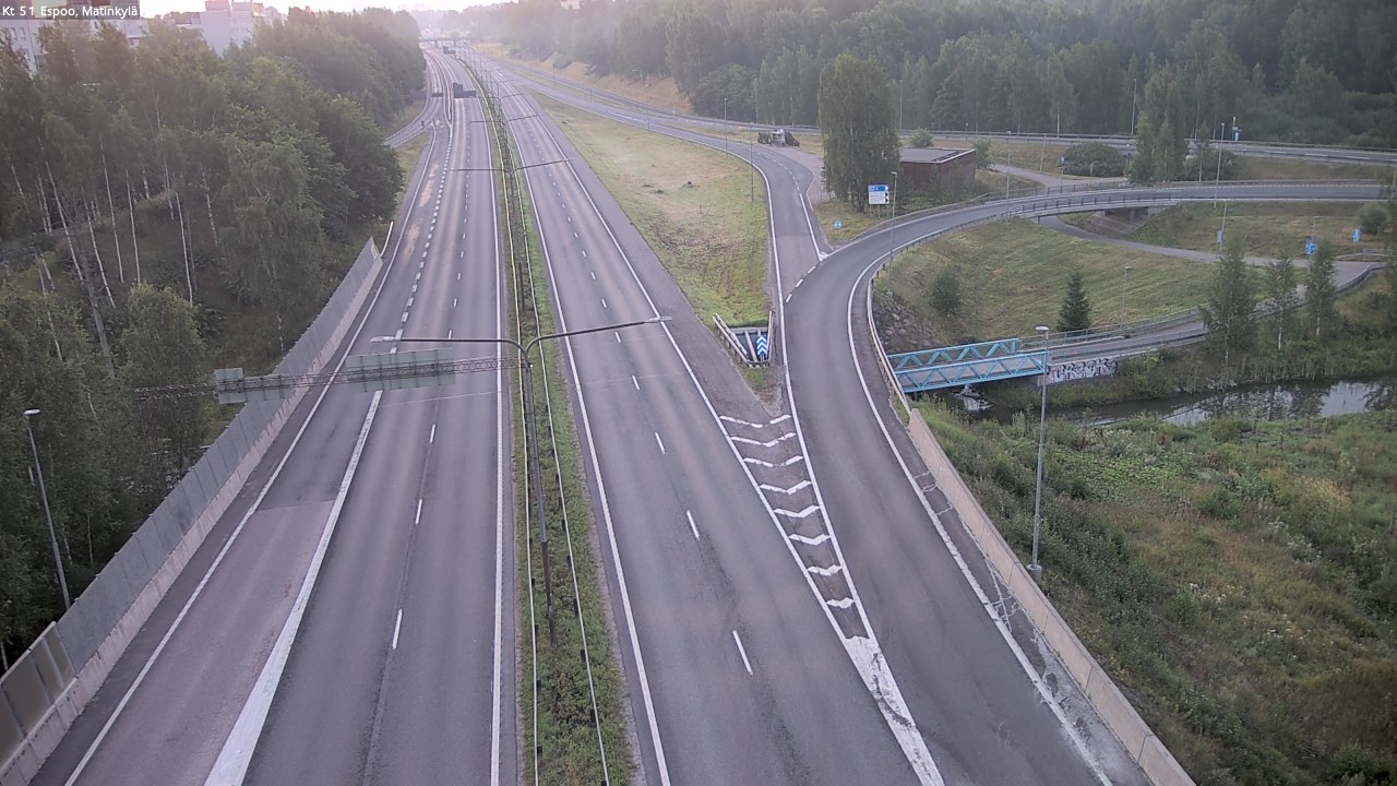 Weather Camera Image Road 51 Espoo, Matinkylä, Espoo, Uusimaa