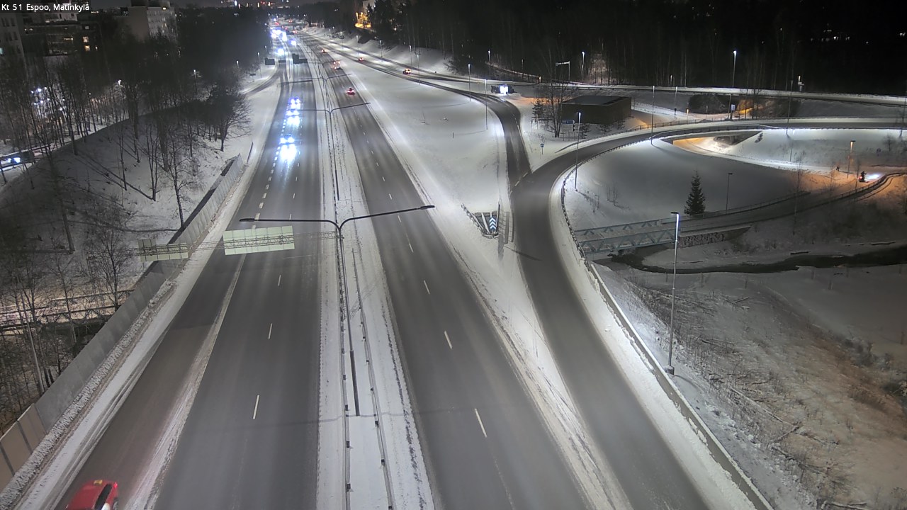 Weather Camera Image Road 51 Espoo, Matinkylä, Espoo, Uusimaa
