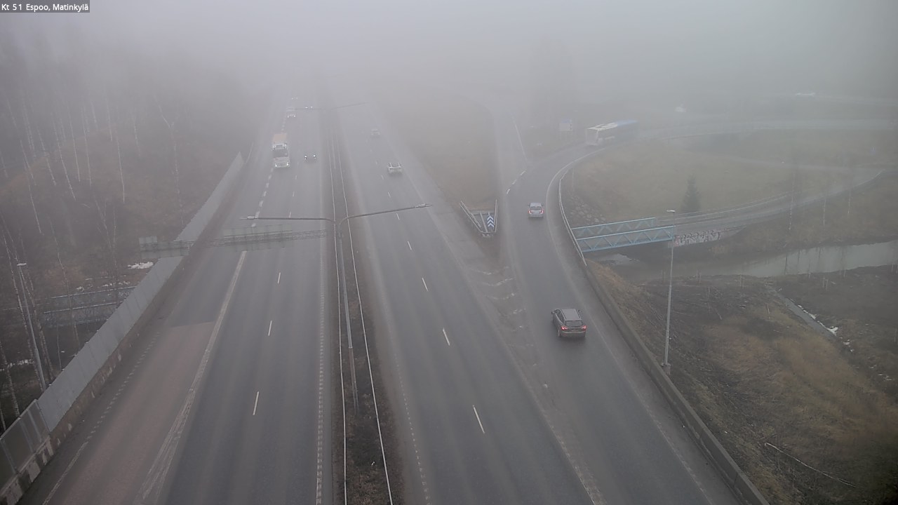 Weather Camera Image Road 51 Espoo, Matinkylä, Espoo, Uusimaa