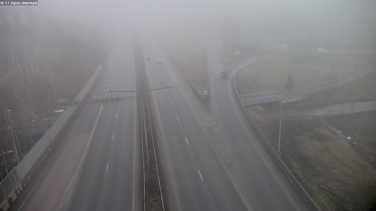 Weather Camera Image Road 51 Espoo, Matinkylä, Espoo, Uusimaa
