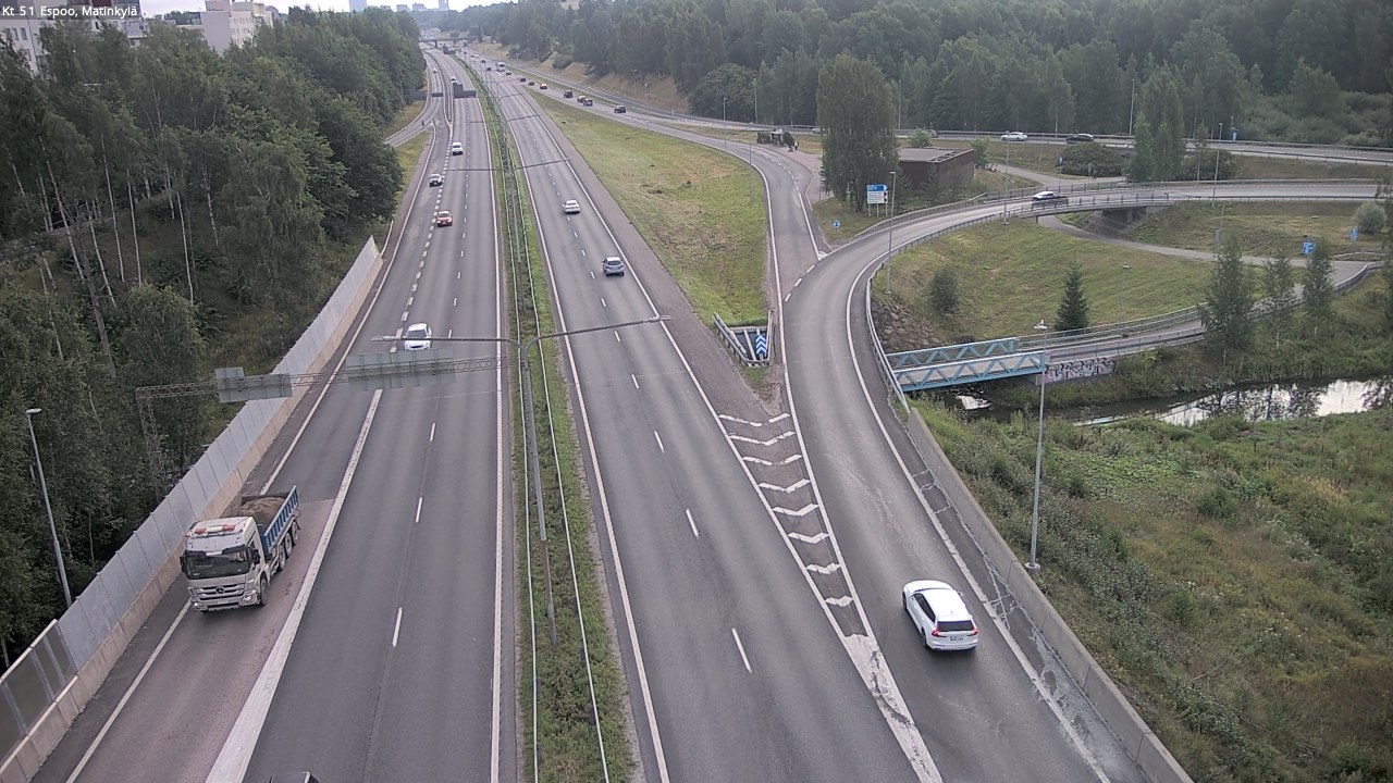 Weather Camera Image Road 51 Espoo, Matinkylä, Espoo, Uusimaa