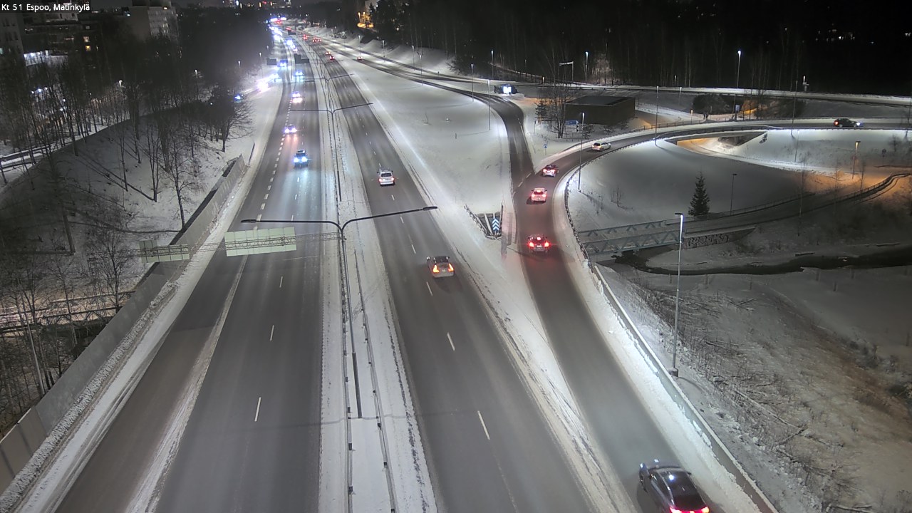 Weather Camera Image Road 51 Espoo, Matinkylä, Espoo, Uusimaa