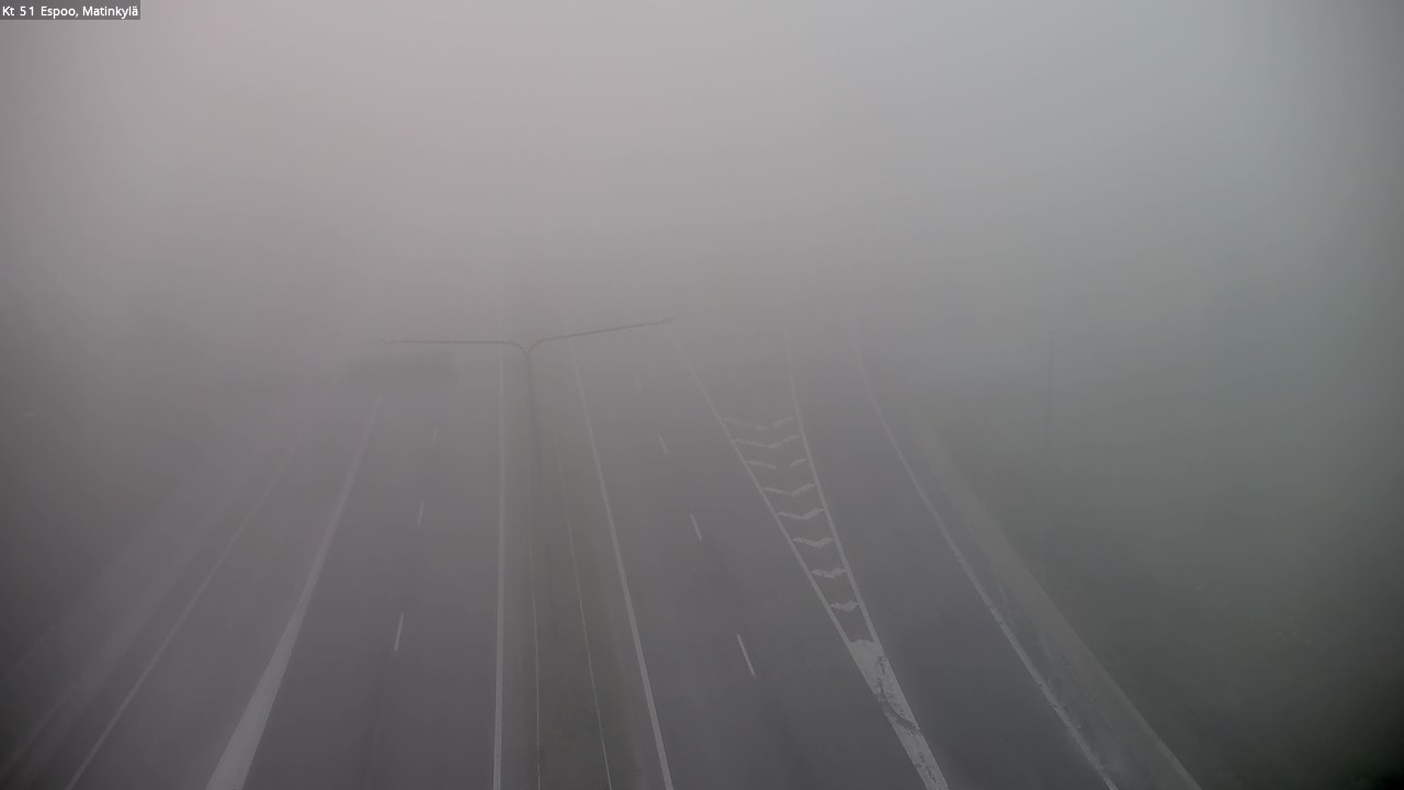 Weather Camera Image Väg 51 Esbo, Mattby, Espoo, Uusimaa