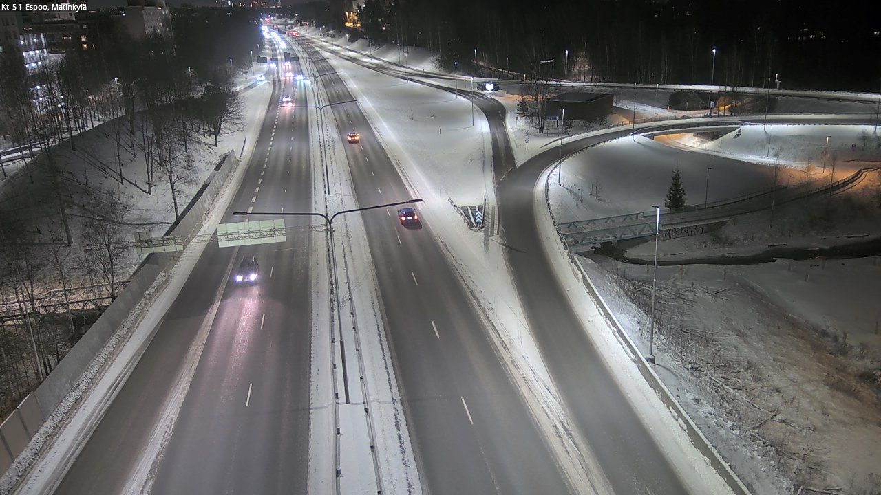 Weather Camera Image Road 51 Espoo, Matinkylä, Espoo, Uusimaa