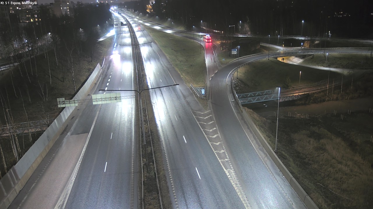 Weather Camera Image Väg 51 Esbo, Mattby, Espoo, Uusimaa