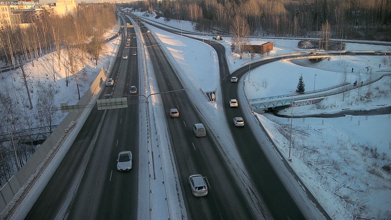 Weather Camera Image Road 51 Espoo, Matinkylä, Espoo, Uusimaa