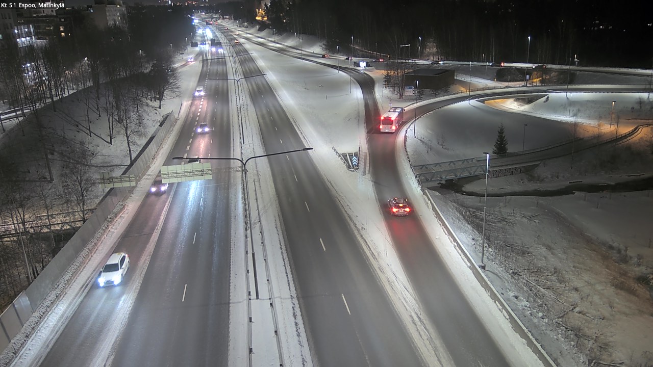 Weather Camera Image Road 51 Espoo, Matinkylä, Espoo, Uusimaa