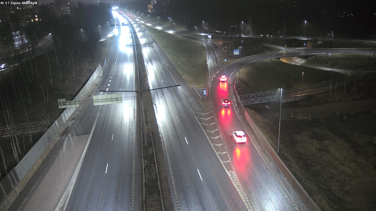 Weather Camera Image Väg 51 Esbo, Mattby, Espoo, Uusimaa
