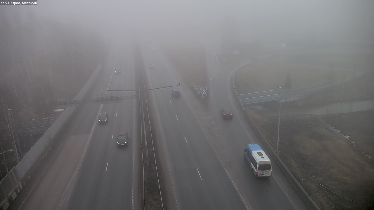 Weather Camera Image Road 51 Espoo, Matinkylä, Espoo, Uusimaa