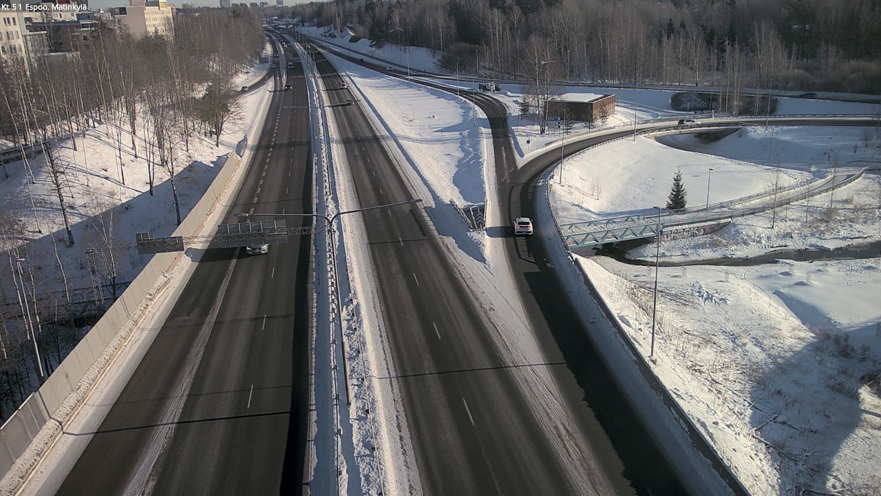 Weather Camera Image Road 51 Espoo, Matinkylä, Espoo, Uusimaa