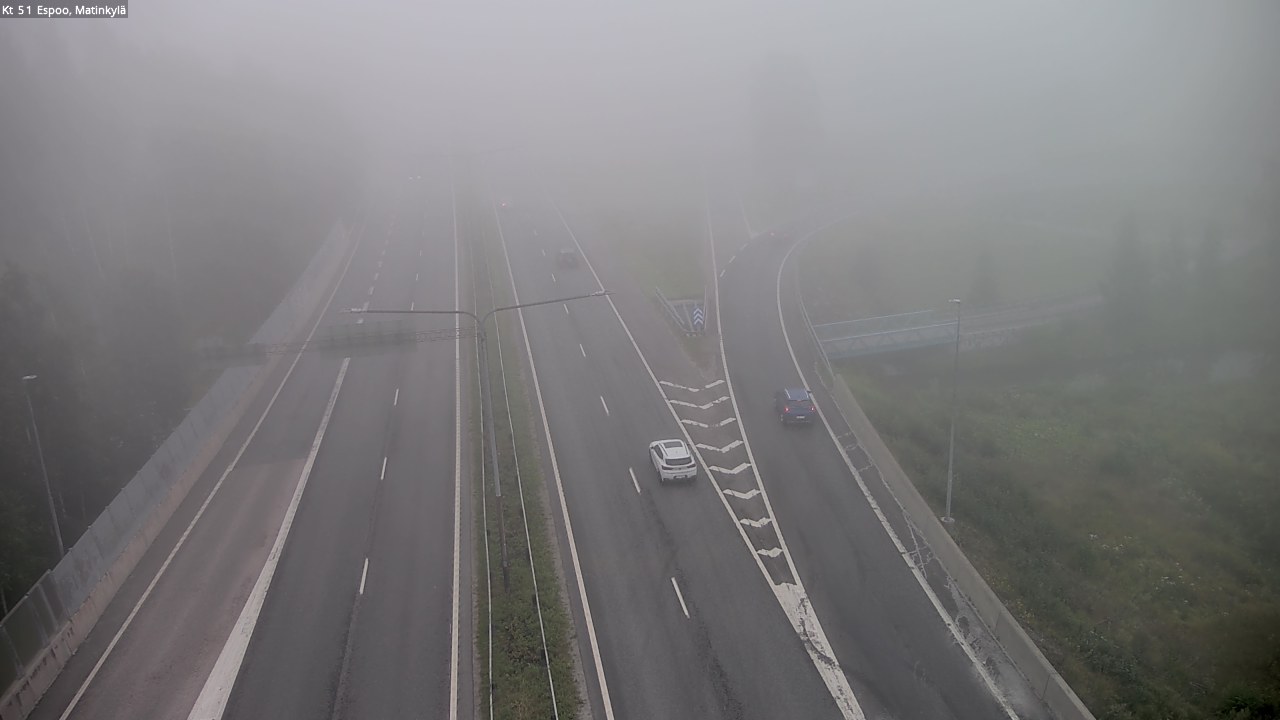 Weather Camera Image Väg 51 Esbo, Mattby, Espoo, Uusimaa