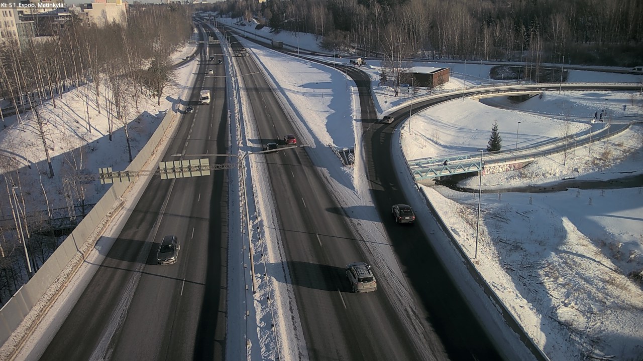 Weather Camera Image Road 51 Espoo, Matinkylä, Espoo, Uusimaa