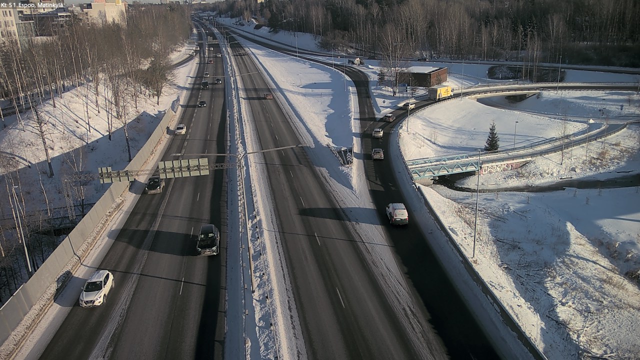 Weather Camera Image Road 51 Espoo, Matinkylä, Espoo, Uusimaa