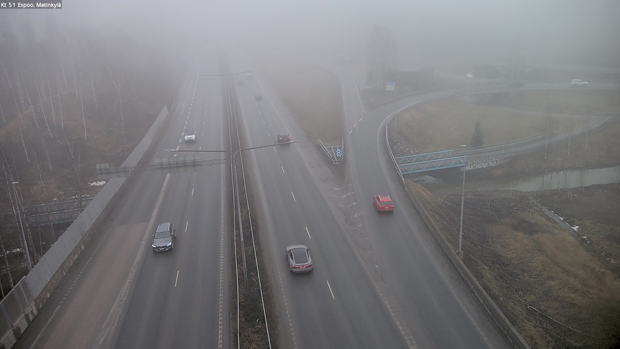 Weather Camera Image Road 51 Espoo, Matinkylä, Espoo, Uusimaa