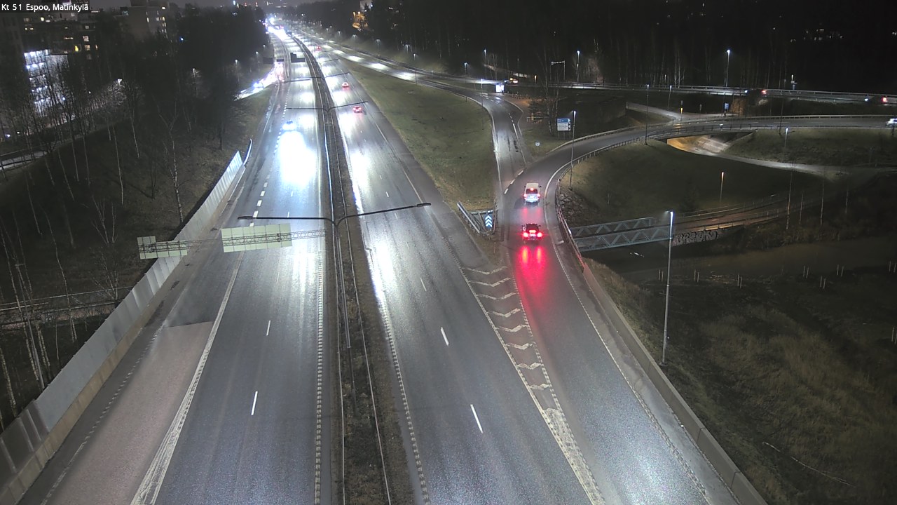 Weather Camera Image Väg 51 Esbo, Mattby, Espoo, Uusimaa