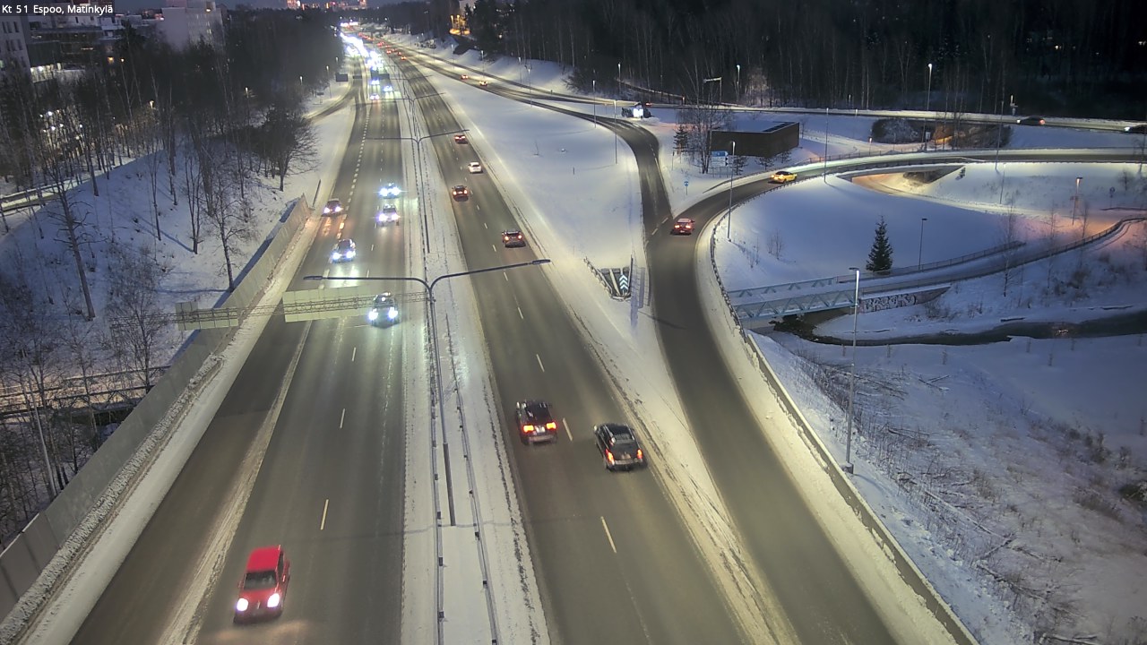Weather Camera Image Road 51 Espoo, Matinkylä, Espoo, Uusimaa