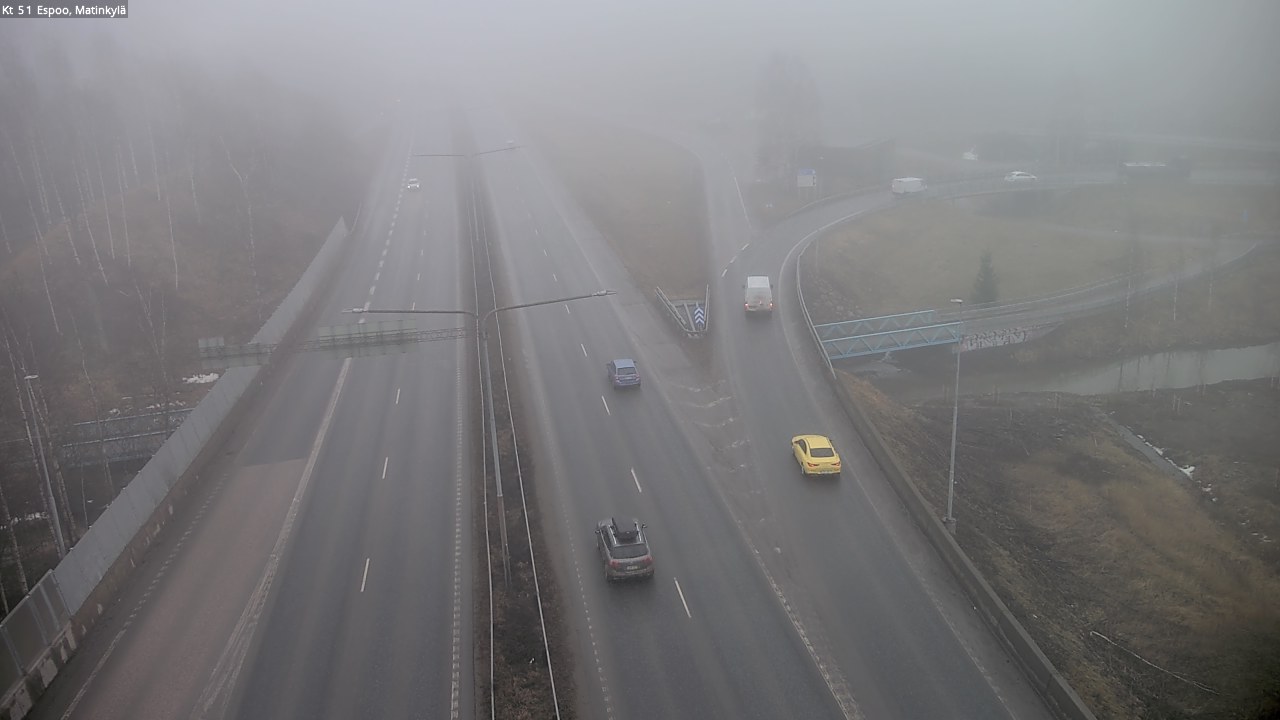 Weather Camera Image Road 51 Espoo, Matinkylä, Espoo, Uusimaa