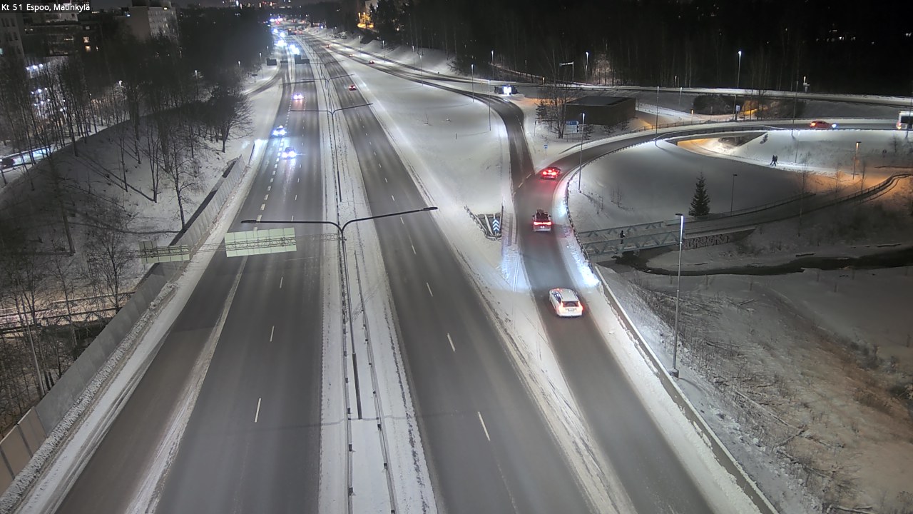 Weather Camera Image Road 51 Espoo, Matinkylä, Espoo, Uusimaa