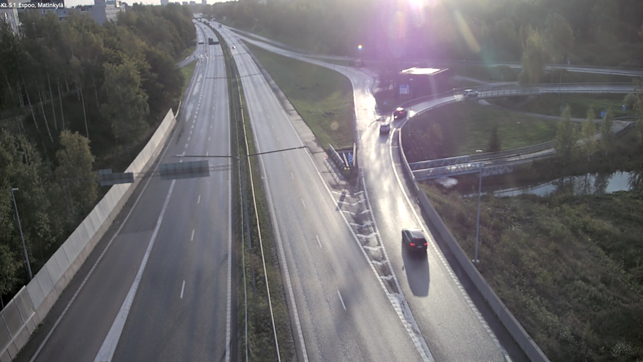 Weather Camera Image Road 51 Espoo, Matinkylä, Espoo, Uusimaa