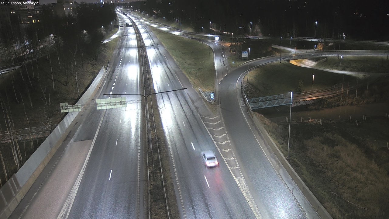 Weather Camera Image Väg 51 Esbo, Mattby, Espoo, Uusimaa