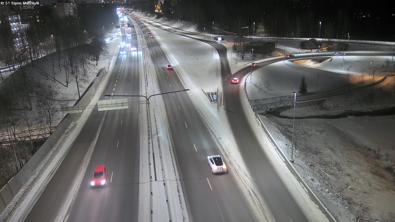 Weather Camera Image Road 51 Espoo, Matinkylä, Espoo, Uusimaa