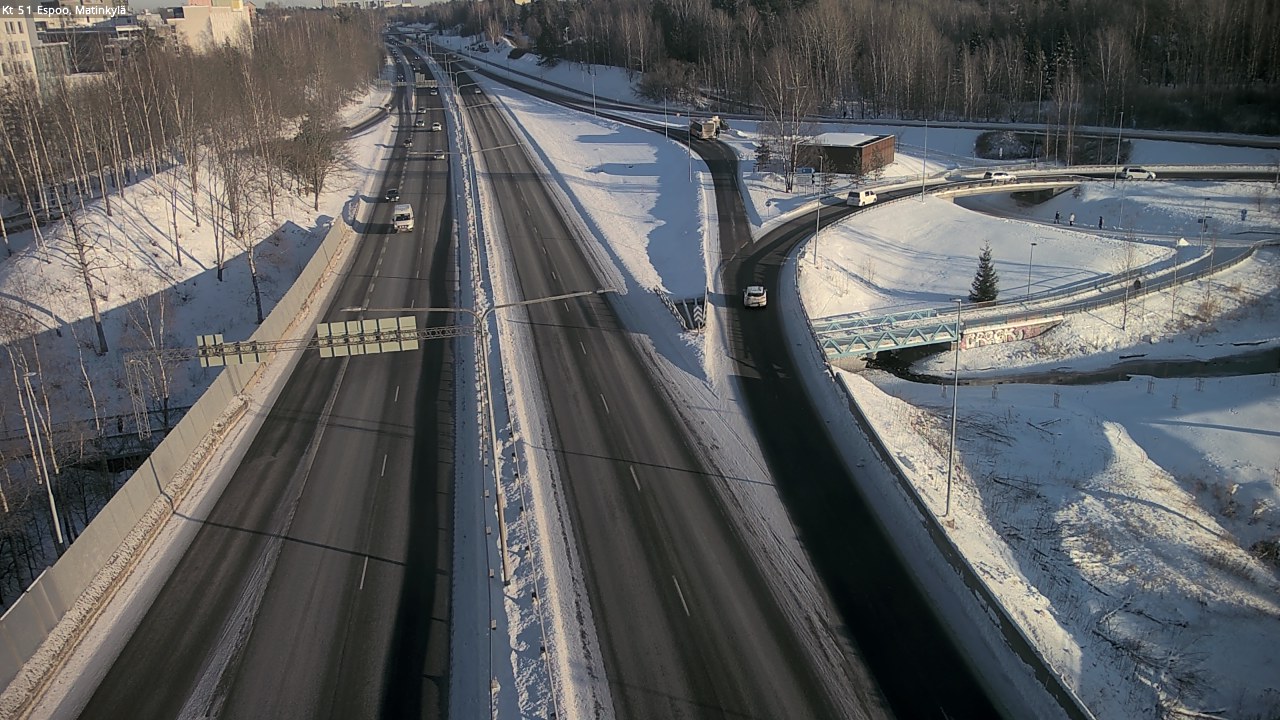 Weather Camera Image Road 51 Espoo, Matinkylä, Espoo, Uusimaa