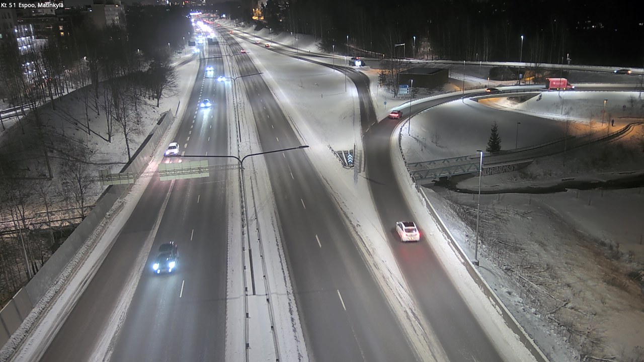 Weather Camera Image Road 51 Espoo, Matinkylä, Espoo, Uusimaa