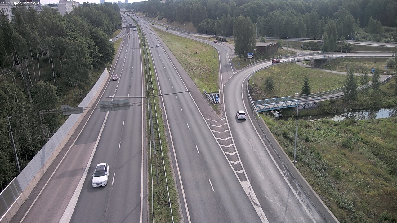 Weather Camera Image Road 51 Espoo, Matinkylä, Espoo, Uusimaa
