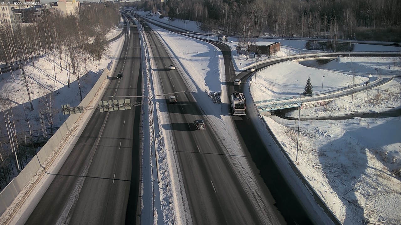 Weather Camera Image Road 51 Espoo, Matinkylä, Espoo, Uusimaa