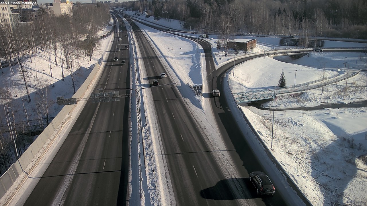 Weather Camera Image Road 51 Espoo, Matinkylä, Espoo, Uusimaa
