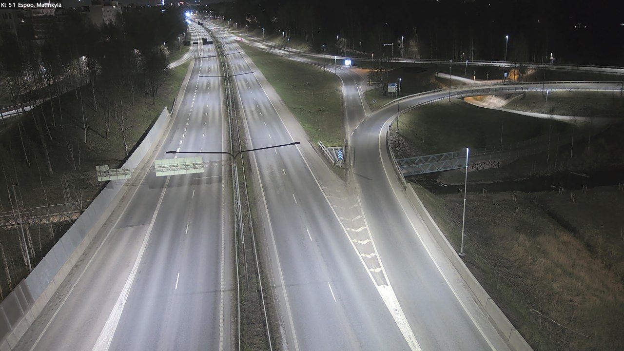 Weather Camera Image Road 51 Espoo, Matinkylä, Espoo, Uusimaa
