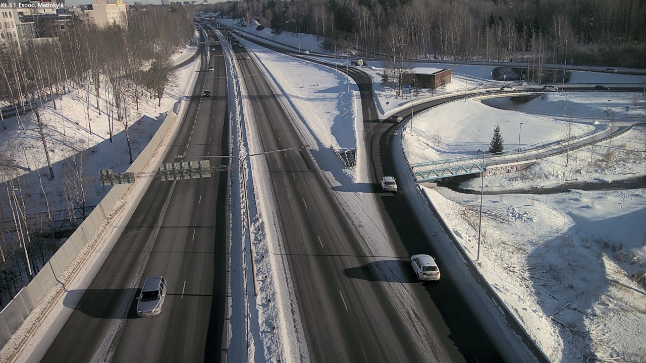 Weather Camera Image Road 51 Espoo, Matinkylä, Espoo, Uusimaa