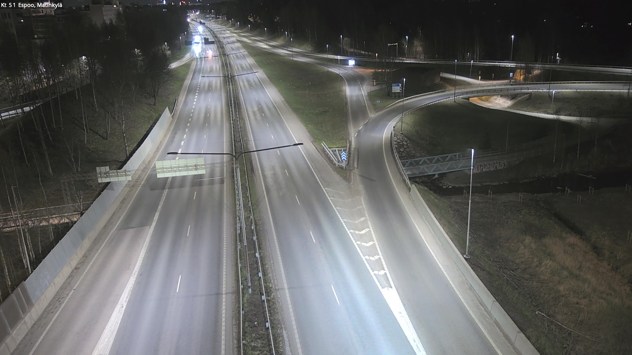Weather Camera Image Road 51 Espoo, Matinkylä, Espoo, Uusimaa