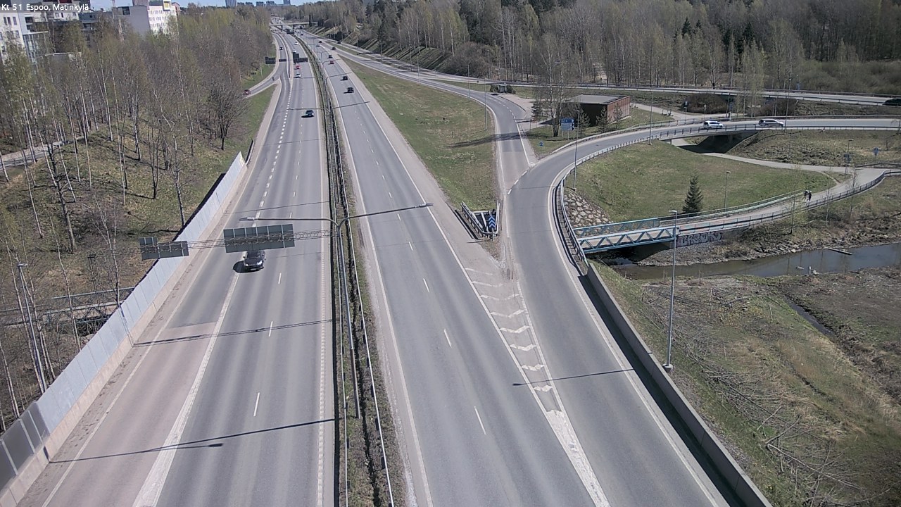 Kelikamerat Kuva Tie 51 Espoo, Matinkylä, Espoo, Uusimaa