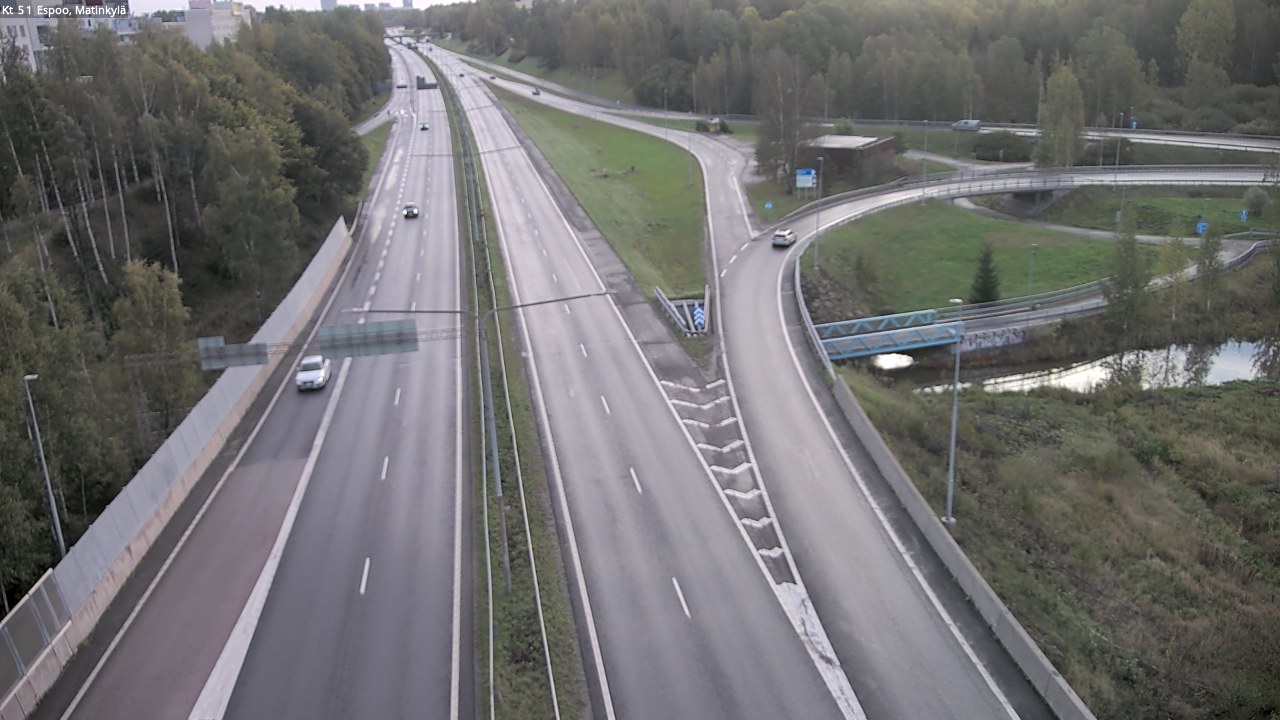 Weather Camera Image Road 51 Espoo, Matinkylä, Espoo, Uusimaa