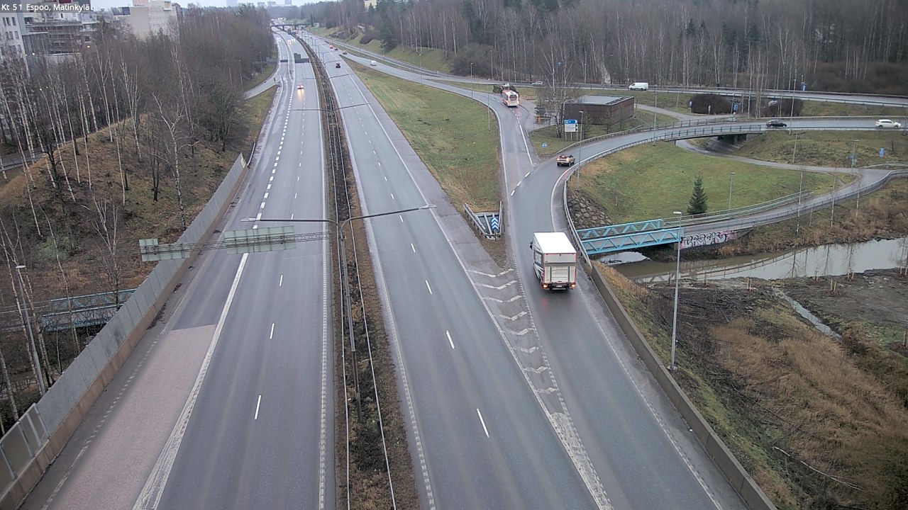 Weather Camera Image Väg 51 Esbo, Mattby, Espoo, Uusimaa