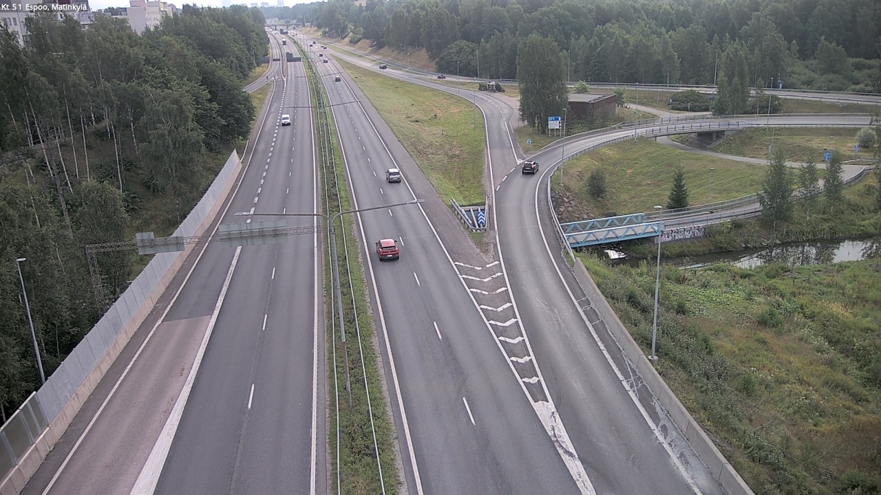 Weather Camera Image Road 51 Espoo, Matinkylä, Espoo, Uusimaa