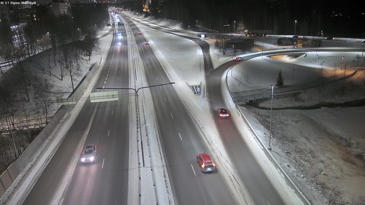 Weather Camera Image Road 51 Espoo, Matinkylä, Espoo, Uusimaa