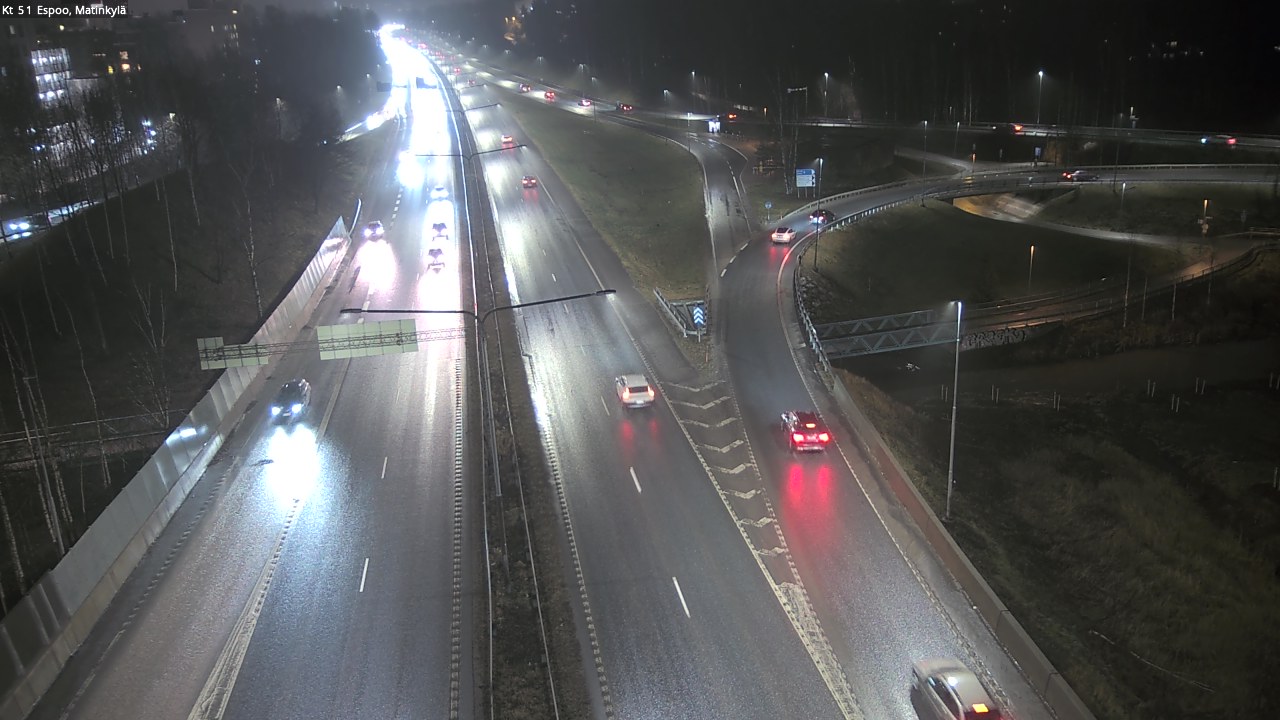 Weather Camera Image Väg 51 Esbo, Mattby, Espoo, Uusimaa