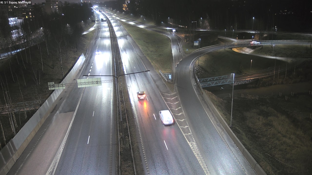 Weather Camera Image Väg 51 Esbo, Mattby, Espoo, Uusimaa