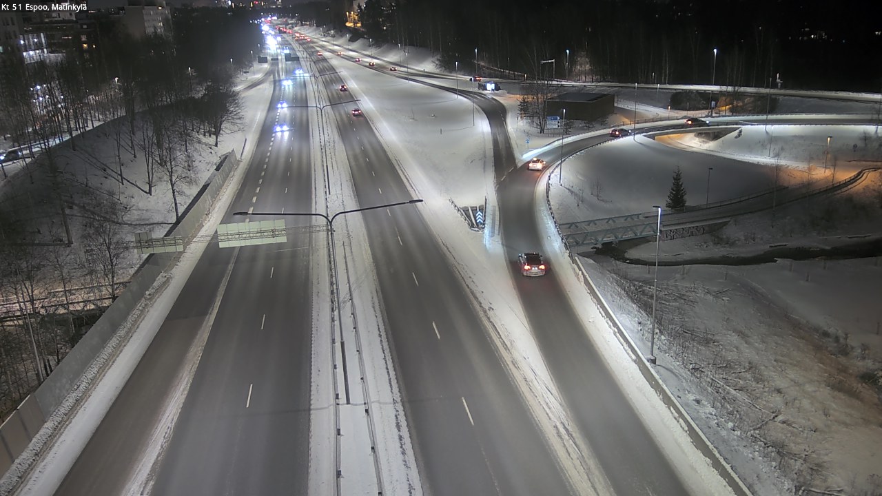 Weather Camera Image Road 51 Espoo, Matinkylä, Espoo, Uusimaa
